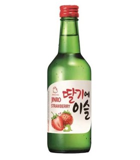 Soju Liquore Bianco Coreano Gusto di Fragola - 360ml - 13%