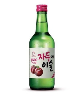 Soju Liquare Bianco Coreano Gusto di Prugna - 360ml - 13%