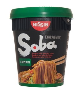 Nissin Cup Soba con Salsa Teriyaki - 88g