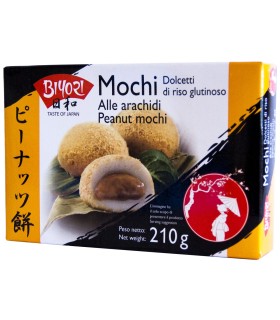 Mochi Dolce Giapponese Gusto Arachidi - Biyori 210g